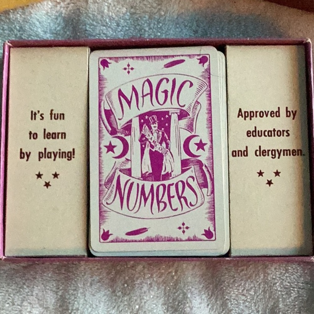 RARE 1940s Vintage Dyco Magic Number Game with instructions LIKE NEW - Picture 4 of 4